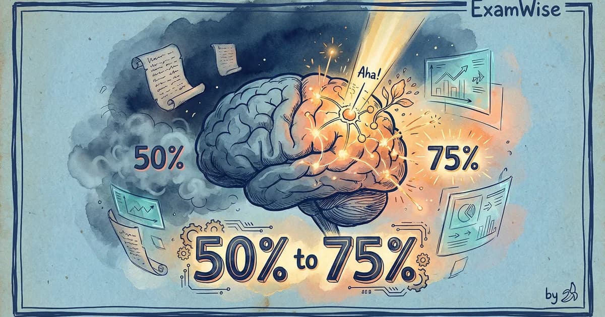 回憶率從 50% 跳到 75%:「先考再讀」的科學,顛覆你對考試的認知|備考科學系列 ②